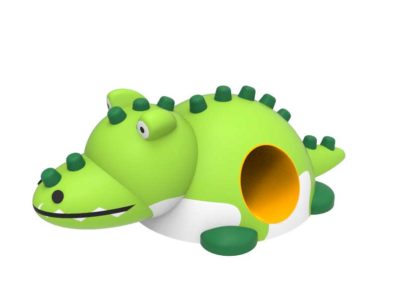 Krokodille med tube