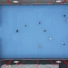 Ballbinge for cageball i valgfri størrelse og farge. Støysvak og vedlikeholdsfri konstruksjon.
