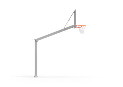 Utendørs basketstativ m/overheng 2,25m - konkurranse Utendørs basketstativ m/overheng 2,25m - konkurranse