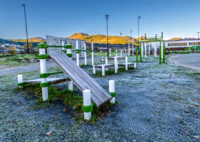 Førde VGS: Uteområder