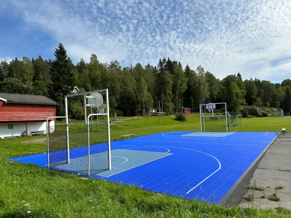 sportcourt sportsgulv for fotball, basket og håndball
