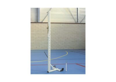 Flyttbare volleyballstolper i stål Flyttbare volleyballstolper i stål