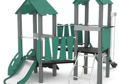 Recycled leketårn m/sklie mini Recycled leketårn m/sklie mini