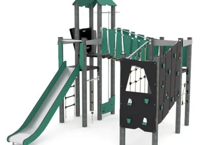 Recycled multiapparat m/ klatrevegg Recycled multiapparat m/ klatrevegg