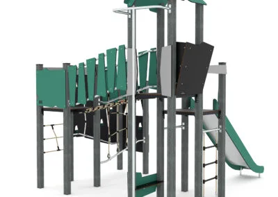 Recycled multiapparat m/ klatrevegg Recycled multiapparat m/ klatrevegg