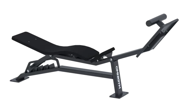 utendørs situps-benk med justerbar ryggstøtte