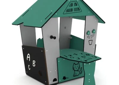 Recycled stort lekehus Recycled stort lekehus