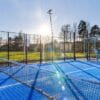 Utendørs padeltennisbane