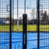 Utendørs padeltennisbane med låsbar dør