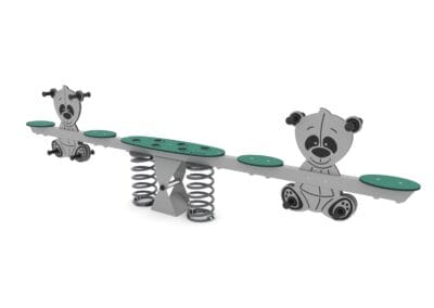 Recycled dobbel vippe med panda Recycled dobbel vippe med panda