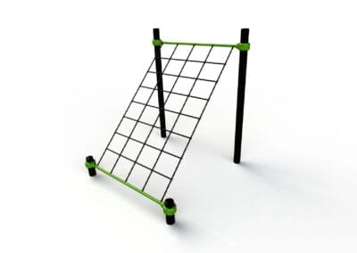 Climbing net inclined Climbing net inclined