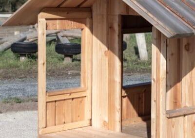 Lekehus med veranda Lekehus med veranda