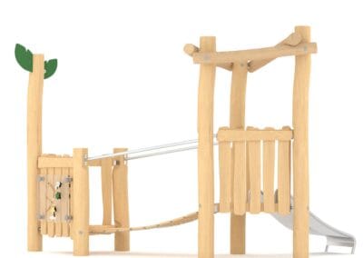 Robinia dobbelt leketårn mini Robinia dobbelt leketårn mini