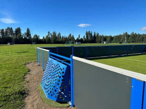 Miniballbinge med tette vegger