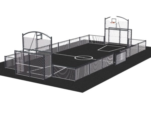 Miniballbinge med multisportmål