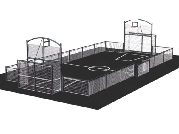 Miniballbinge med multisportmål