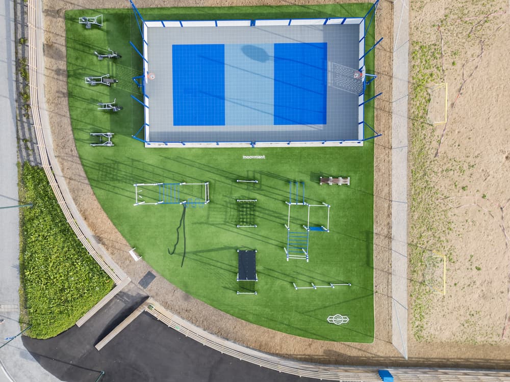 DJI_0507-HDR Ballbinge i stål med basketkurver